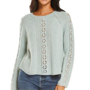 WOODEN SHIPS Mohair Wool Loose Crew Sweater M